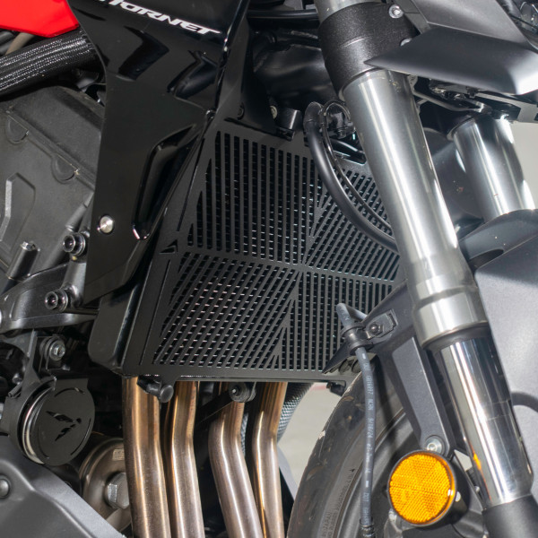 Pyramid Plastics Pyramid radiator guard | matte black | honda cb1000 hornet inc sp 2025>current